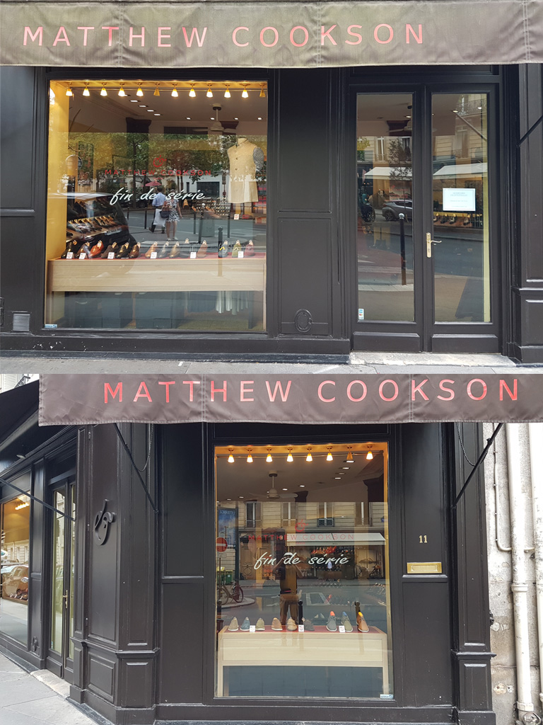 Pose adhésif Paris, signalétique Ile de France et installation de décors