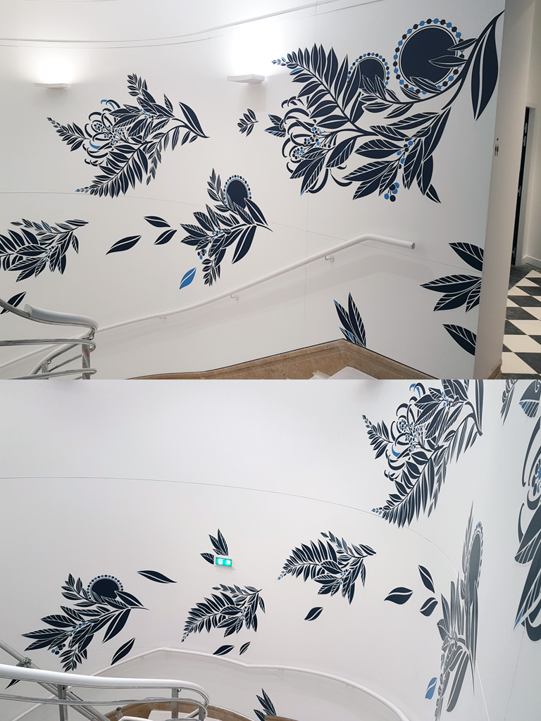 Pose signalétique ile de France, adhésif Paris et installation de décors